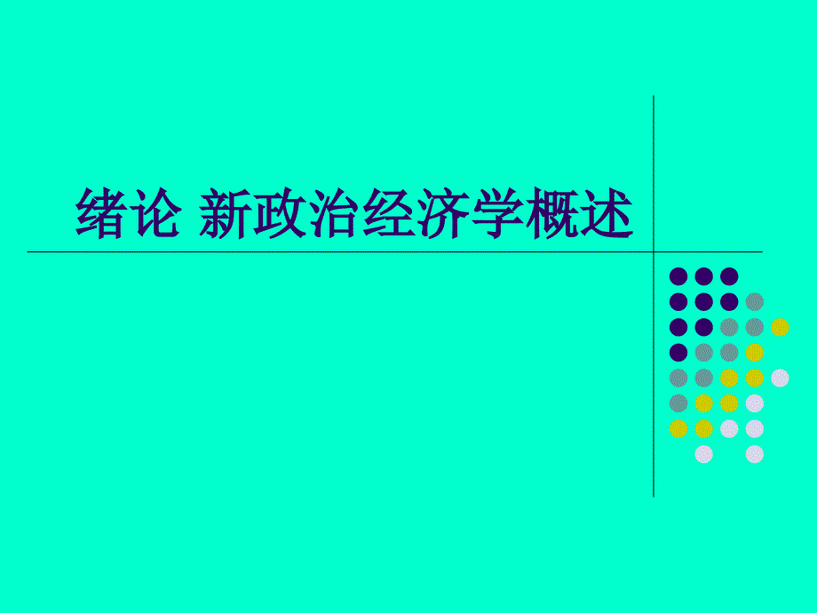 新政治经济学第一章概述_第1页