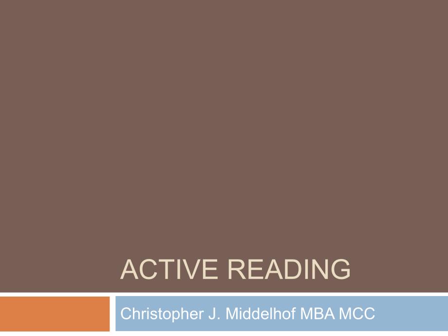 ActiveReading-FundashonChristopherMiddelhof积极的阅读fundashon米德尔霍夫-克里斯托弗_第1页