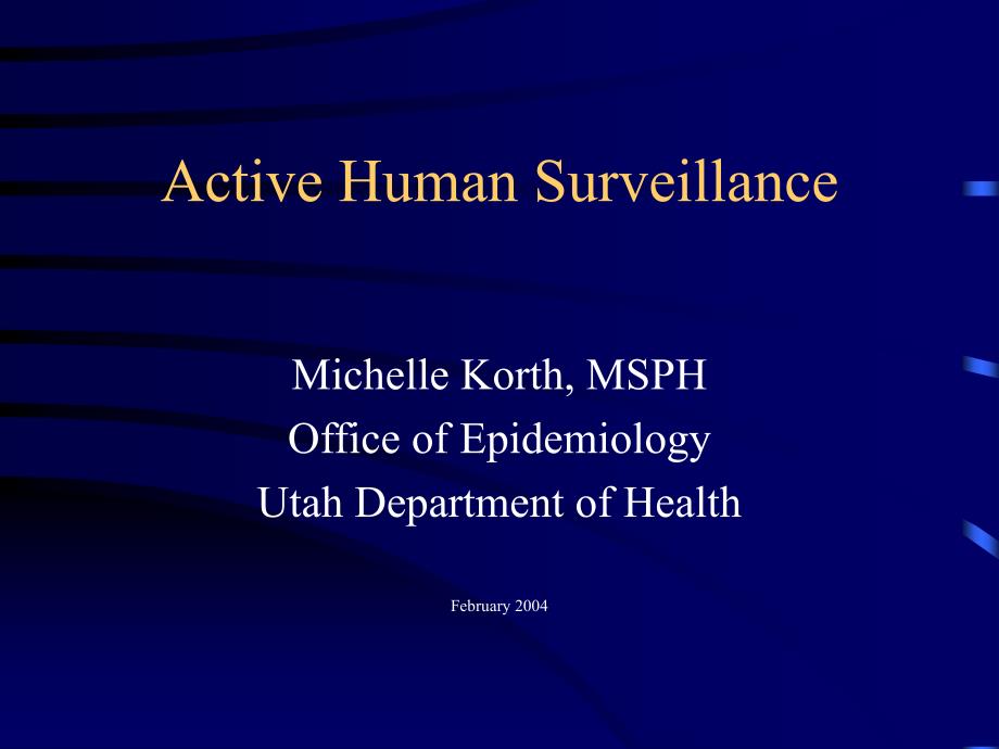 ActiveHumanSurveillance积极的人监视_第1页