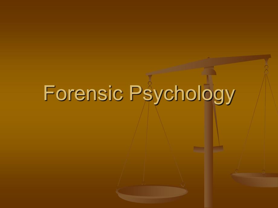 ForensicPsychology-TheFreeZoneMidwesternStateUniversity法医心理学-保税区中西部州立大学_第1页