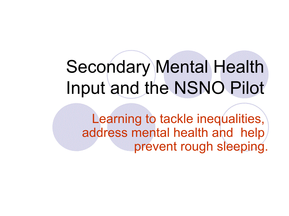 SecondaryMentalHealthInputandtheNSNOPilot中学生心理健康的输入和一氧化氮净排放率试验_第1页