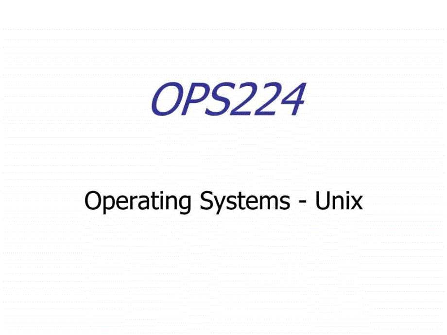 unix操作系统英文_第1页