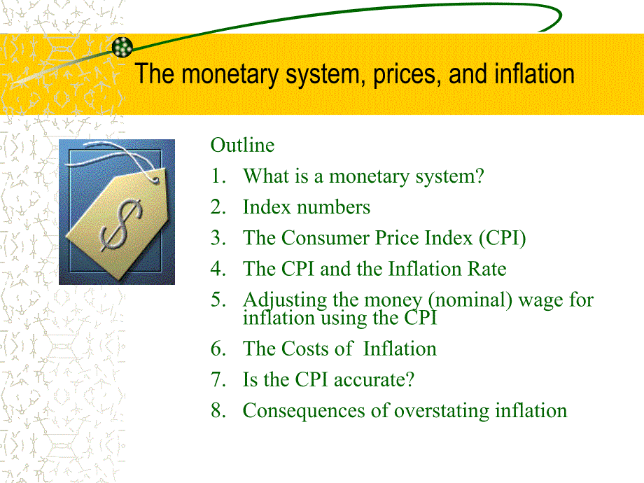 Themonetarysystempricesandinflation货币制度价格与通货膨胀_第1页