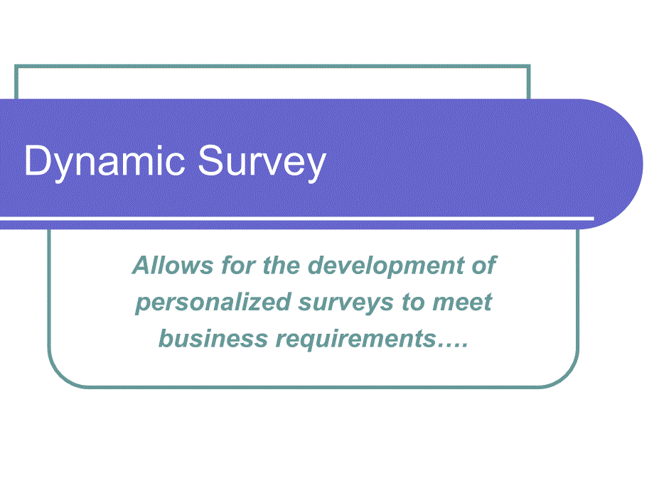 Dynamic Survey - Semantic Community动态调查语义社区_第1页