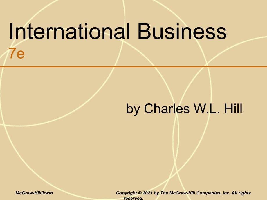 国际商务InternationalBusiness(CharlesWLHill第七版)Chap018GlobalHumanResourceManagement_第1页