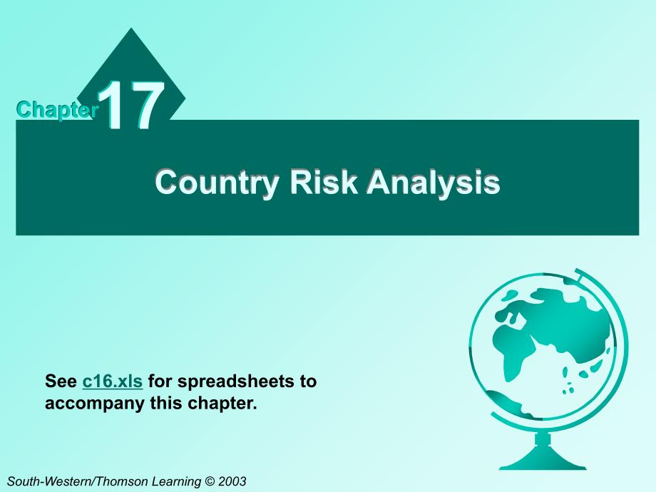 国际金融市场管理Ch17CountryRiskAnalysis_第1页