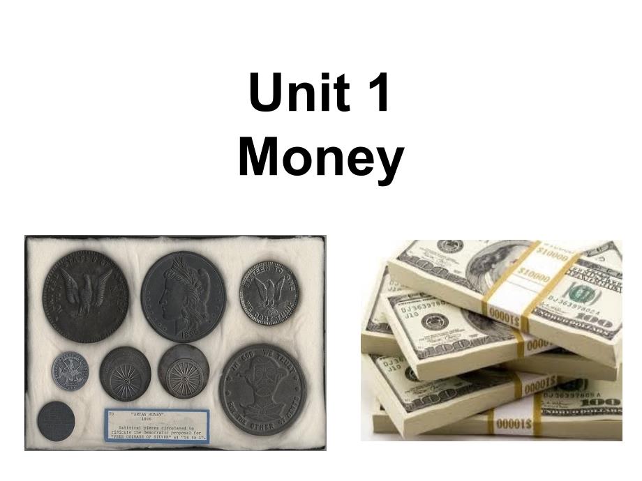 商务英语综合教程第二册Unit 1 Money_第1页