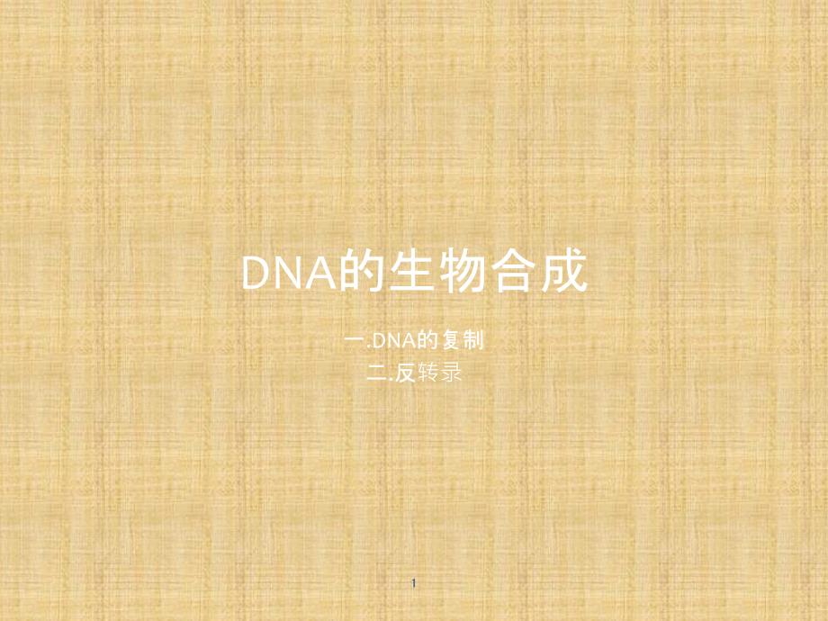 DNA的生物合成课件_002_第1页