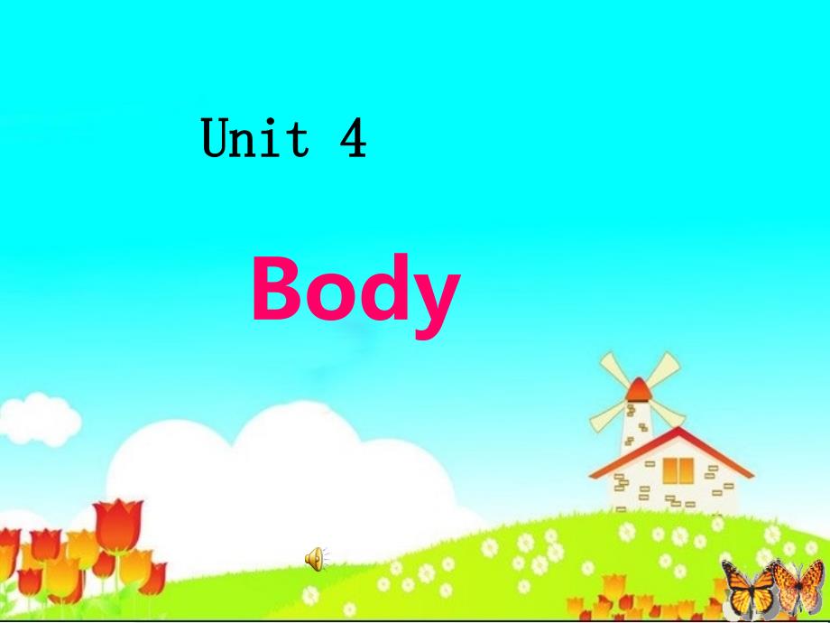 三年级英语上册Unit4Body复习课件鲁科版_第1页