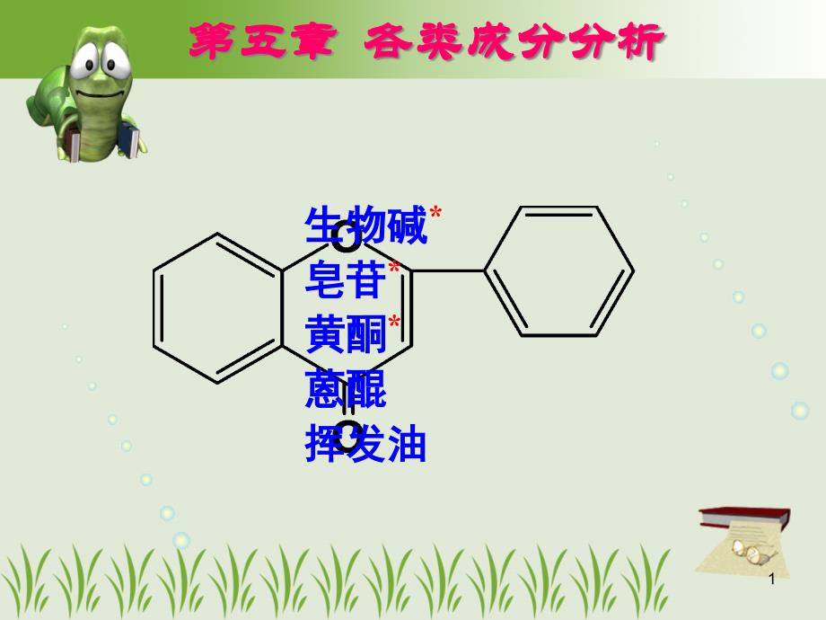 各类成分分析-生物碱课件_第1页