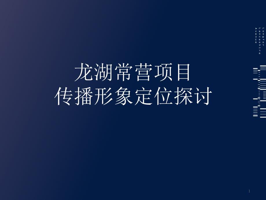 某地产项目传播形象定位报告课件_第1页