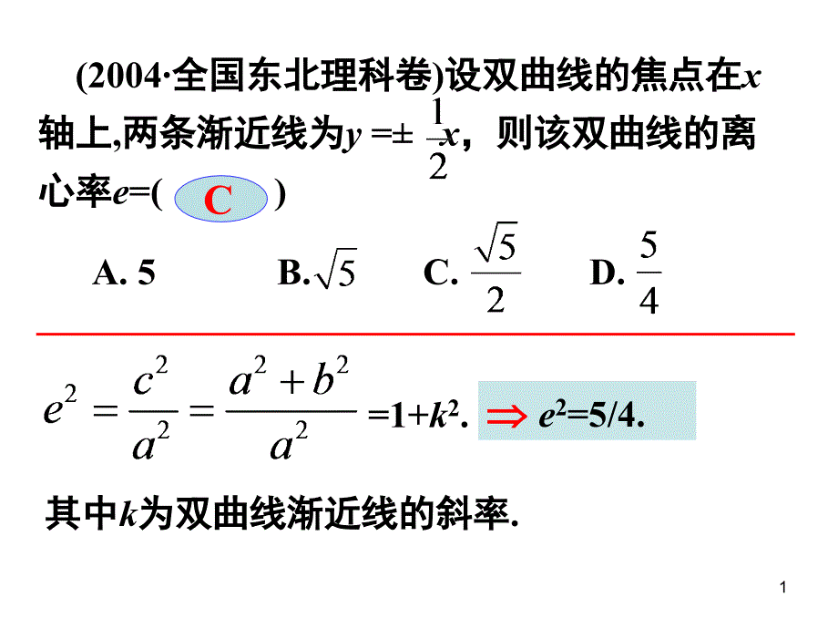 圆锥曲线典例讲解课件_第1页