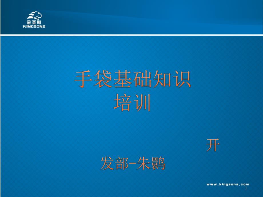 手袋基础知识培训分析课件_第1页