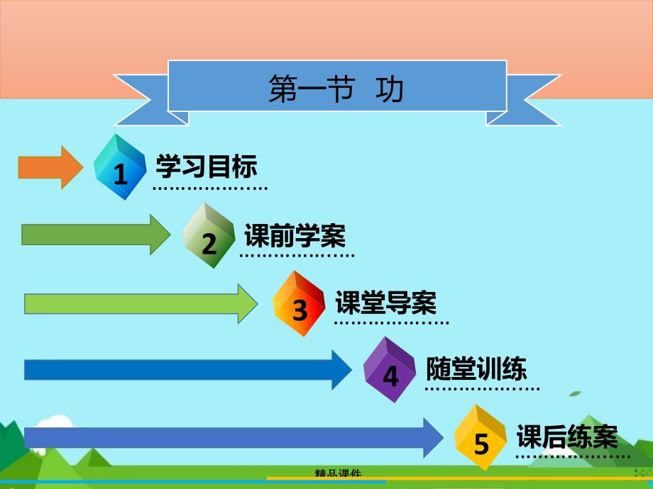 八年级物理下册第十一章第一节功习题课件新人教版_第1页