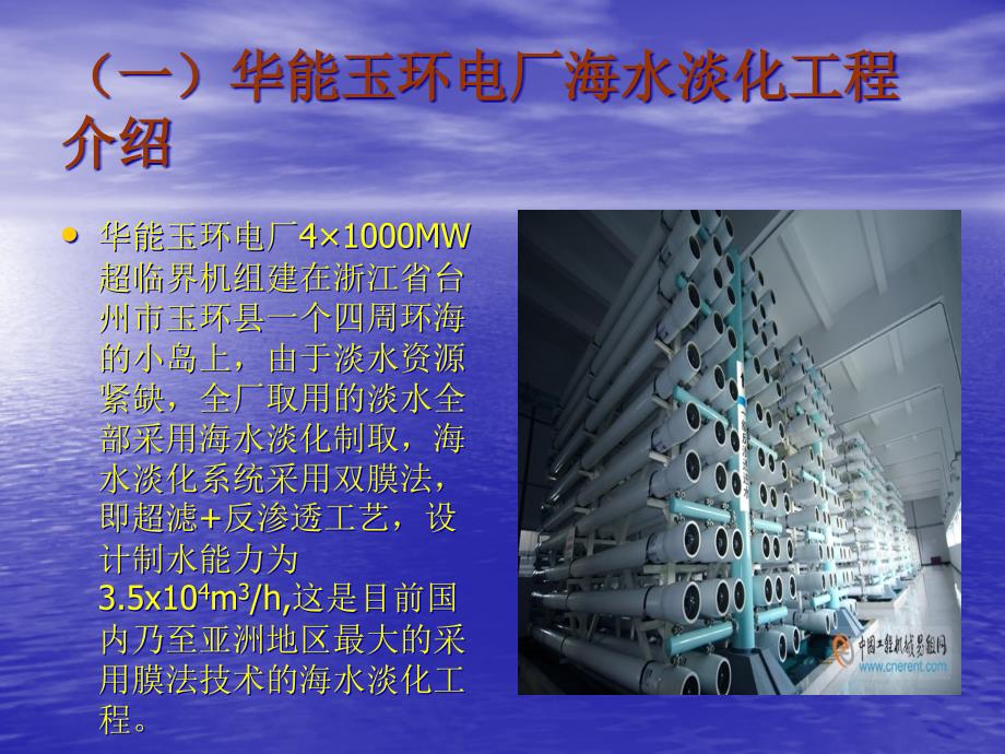 国内海水淡化案例简析课件_第1页