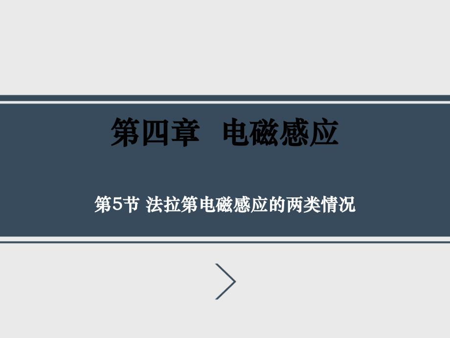 电磁感应现象的两类情况课件_第1页