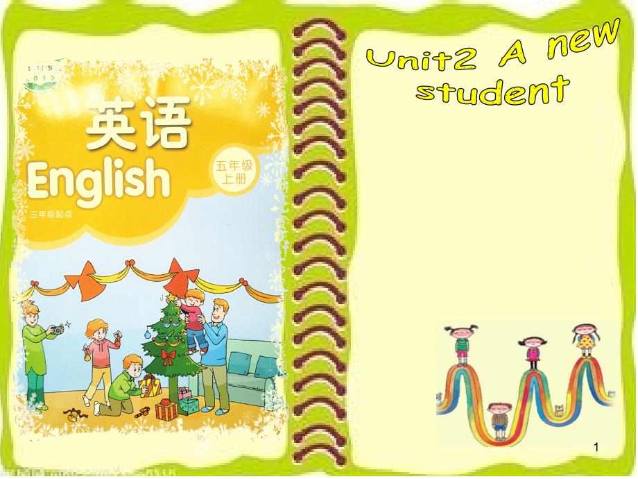 新译林版小学五年级上册英语Unit2-A-new-student-Story-time课件_第1页