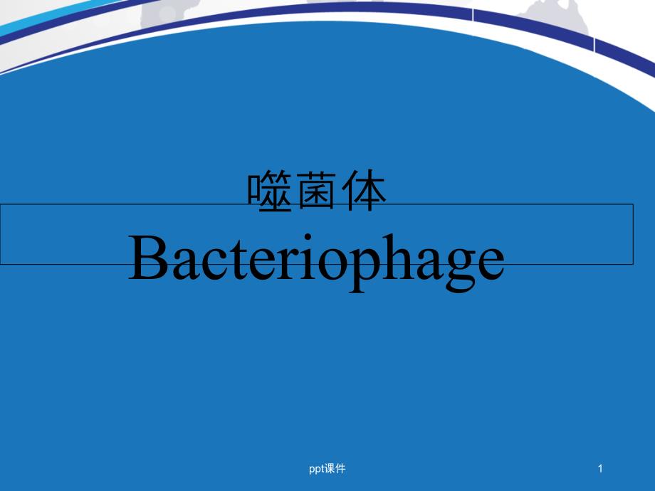 噬菌体(Bacteriophage)--课课件_第1页