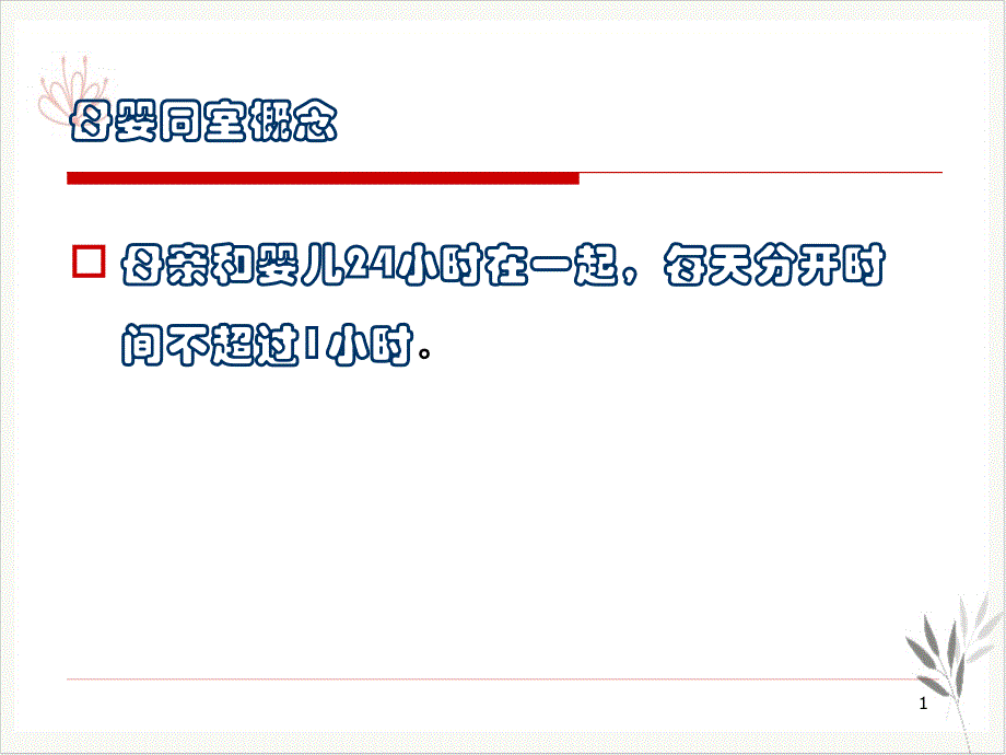 母婴同室新生儿安全课件_第1页