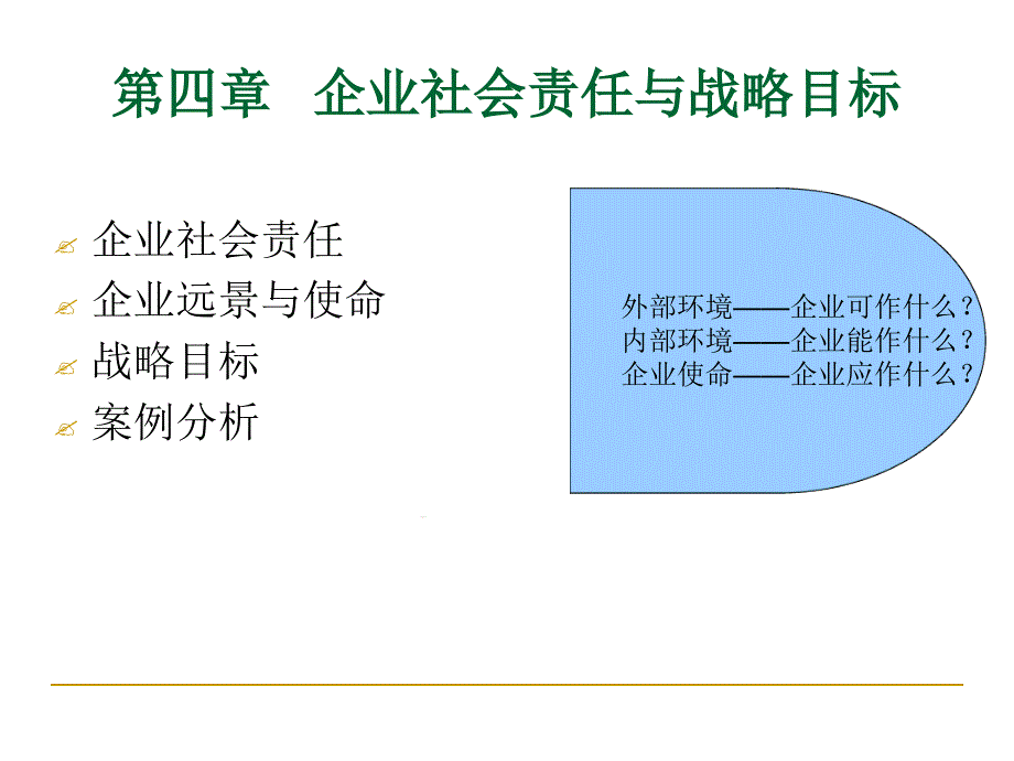 企业社会责任与战略目标课件_第1页