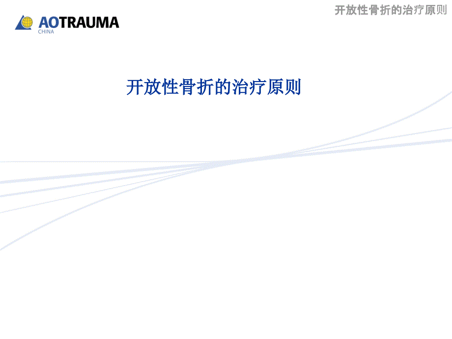 开放性骨折的治疗原则课件_002_第1页