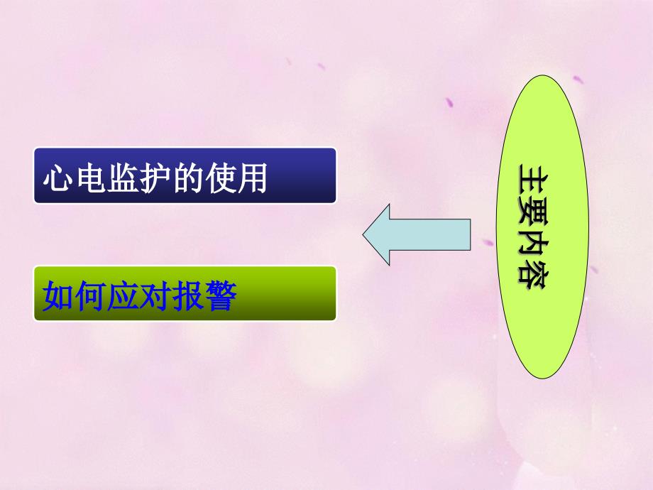 孙艳艳—心电监护仪的使用和报警处理课件_第1页