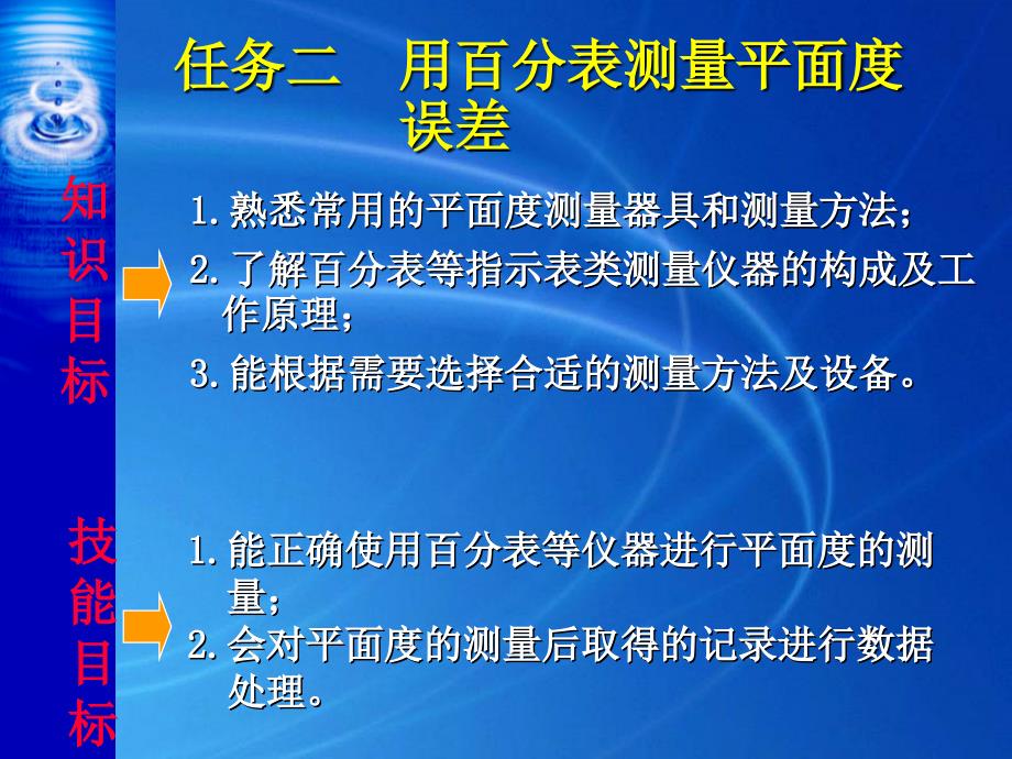 任务二--用百分表测量平面度误差课件_第1页