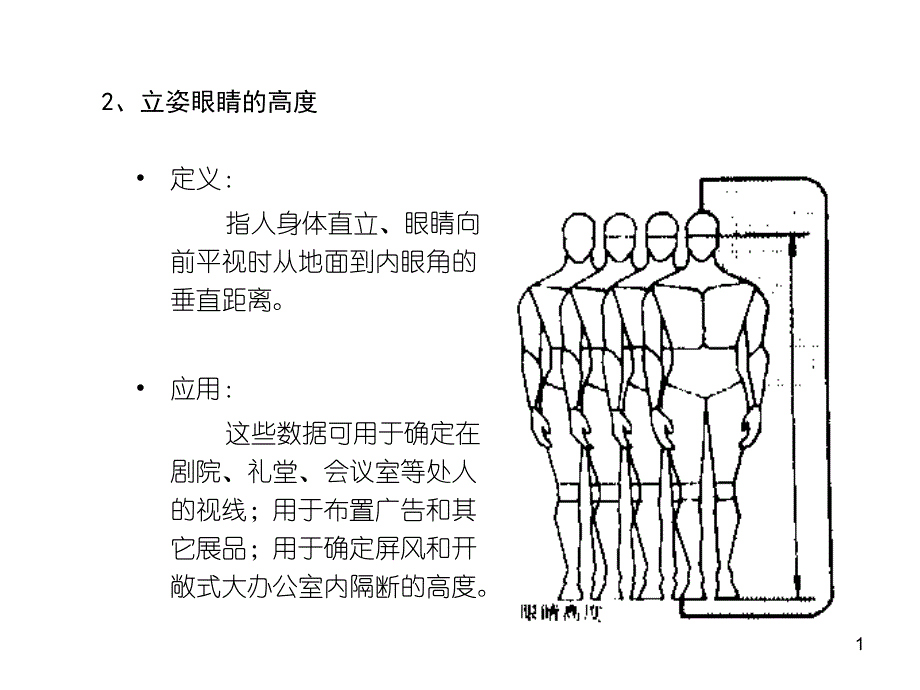 人体常用尺寸课件_第1页