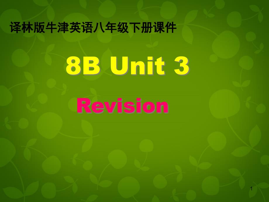 译林版八年级英语下册-Unit-3-Online-tours-期中复习ppt课件-(新版)牛津版_第1页