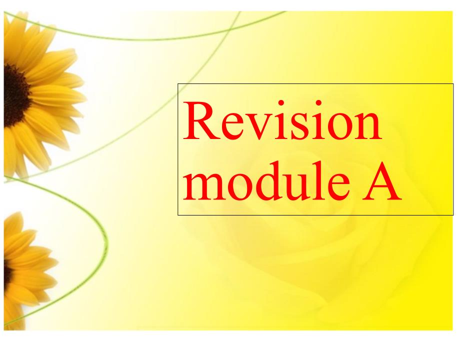 七年级下册英语Revision-Module-A课件_第1页