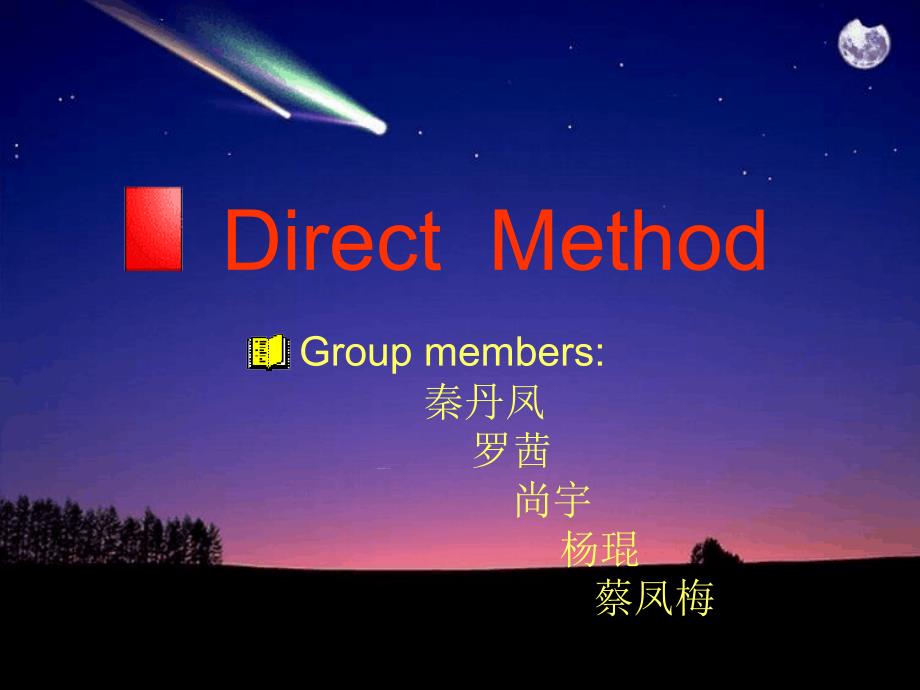 英语教学法之Direct-直接法讲课讲稿课件_第1页