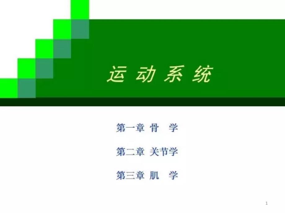 运动系统●骨学_课件_第1页