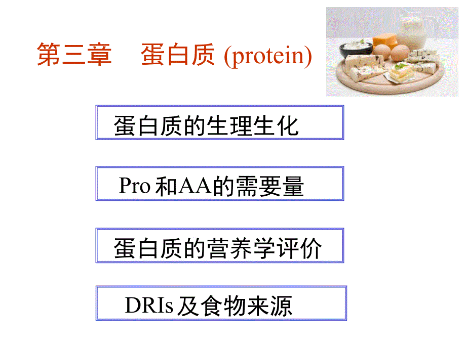 食物中的蛋白质介绍课件_第1页