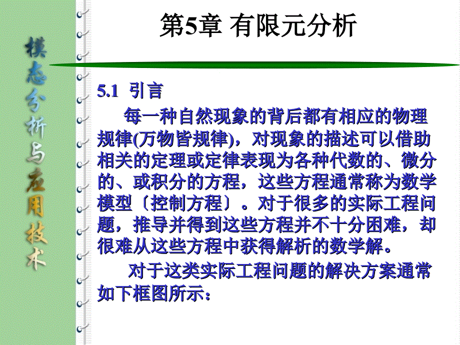 模态分析与综合技术第5章有限元分析_第1页