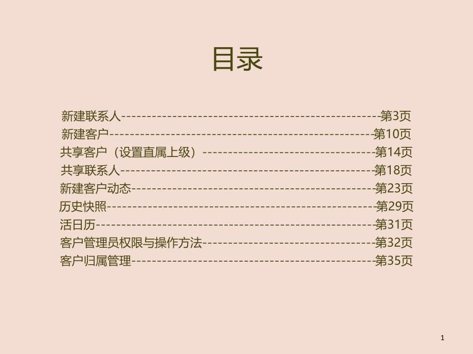 纷享销客CRM功能操作步骤38张课件_第1页