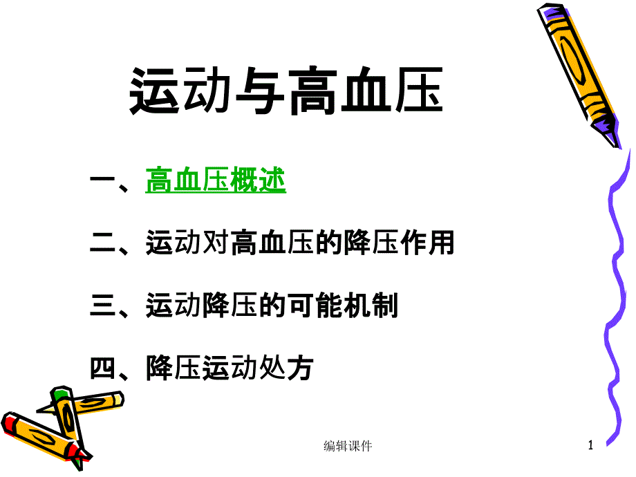 运动与高血压课件_第1页