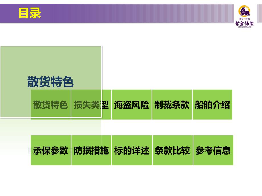 紫金保险海外市场散货货运险承保技术借鉴_第1页