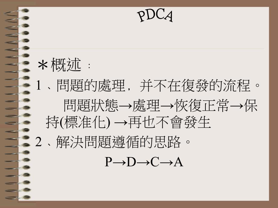 经管营销PDCA讲义_第1页