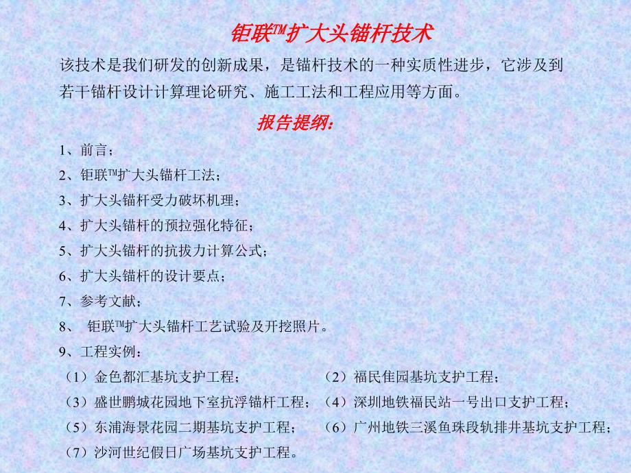 深基坑支护技术专题研讨(_第1页