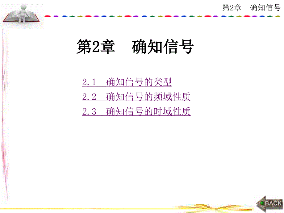 通信原理及SystemView仿真测试第2章确知信号_第1页