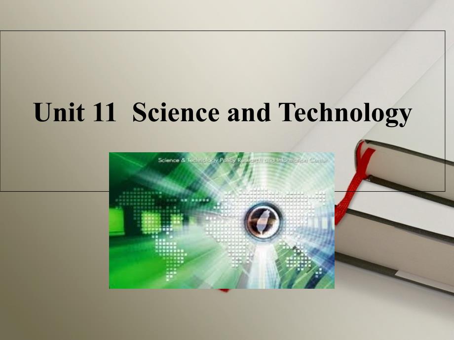 美国历史文化概况（英文版）UNIT11ScienceandTechnology_第1页