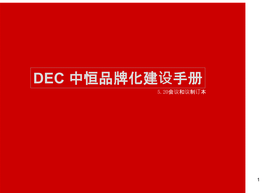 DEC品牌建设规划_第1页