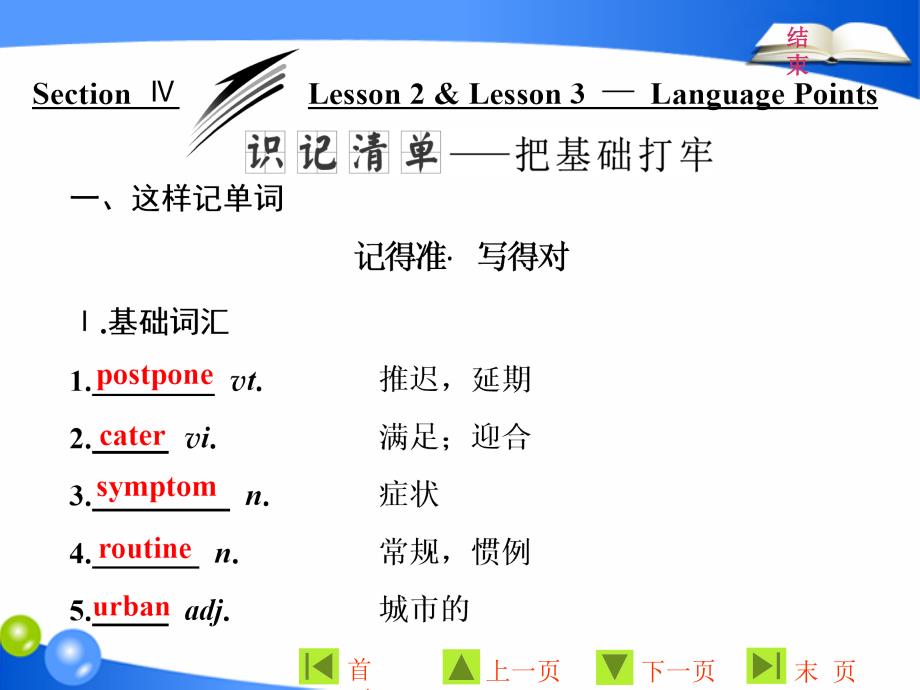 英语北师大选修7ppt课件：Unit-21-Section-Ⅳ-Lesson-2-Lesson-3-Language-Points_第1页