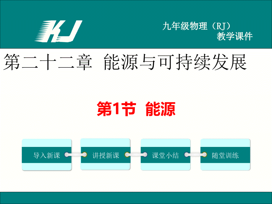 【人教版】九年级物理：22.1《能源》教学ppt课件_第1页