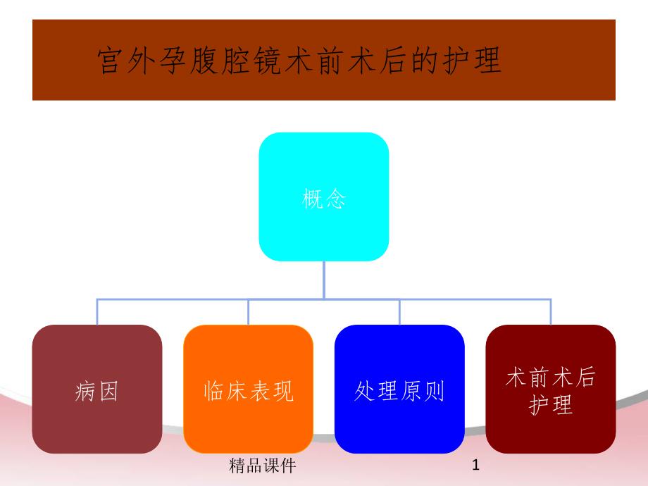 宫外孕腹腔镜术前术后的护理课件_第1页