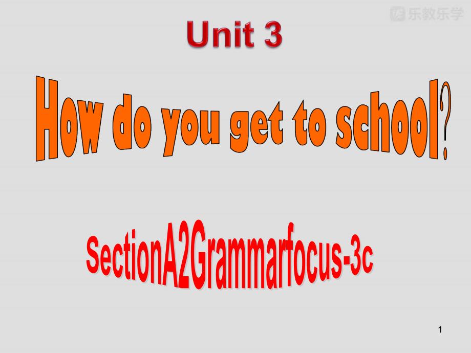 人教新目标七年级英语下册ppt课件：Unit3SectionAGrammarFocus-3c_第1页