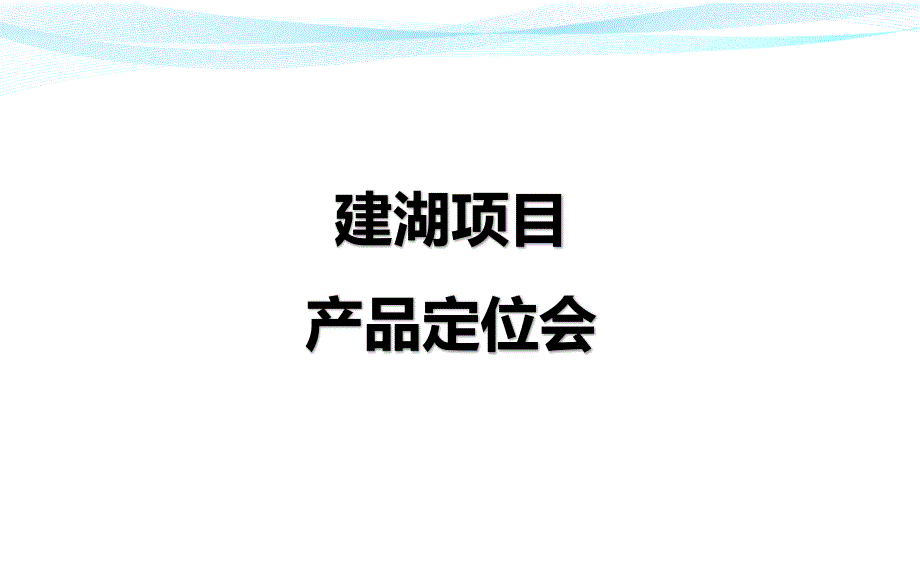 建湖项目产品定位报告课件_第1页