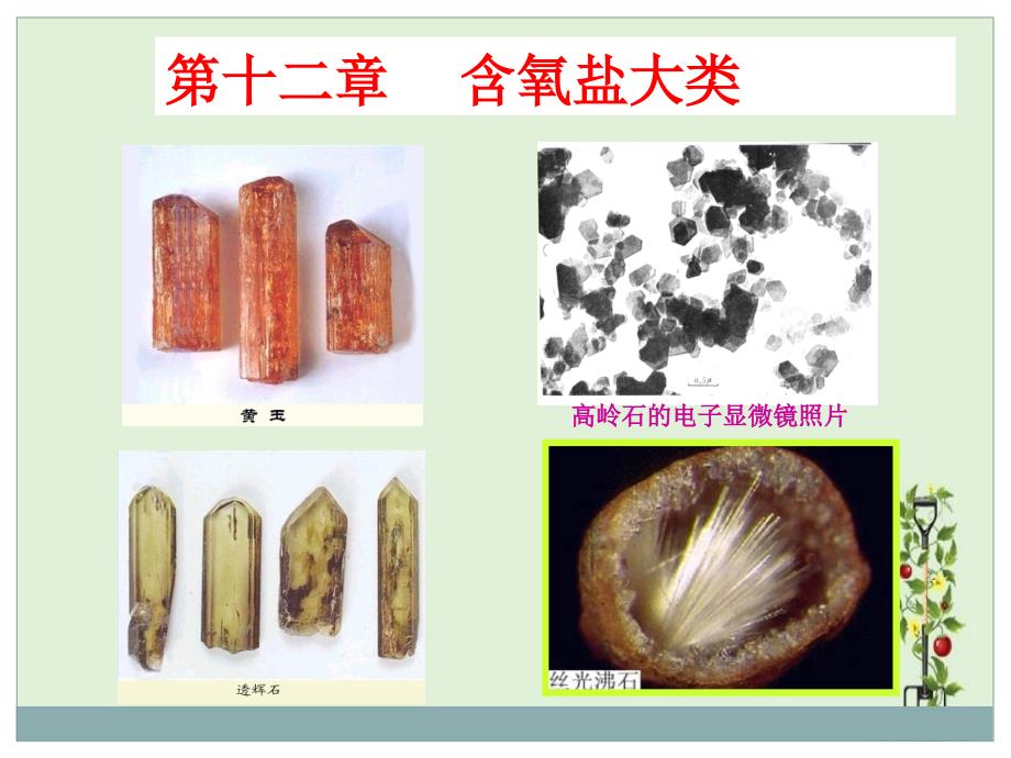 12、含氧盐大类剖析_第1页