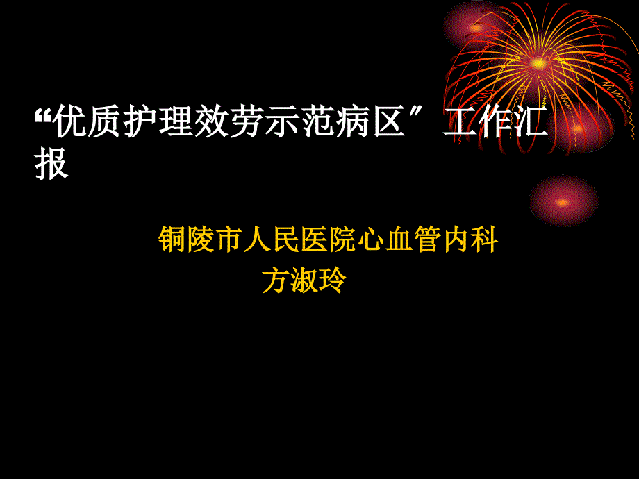 优质护理服务示范病区工作汇报(-30)_第1页