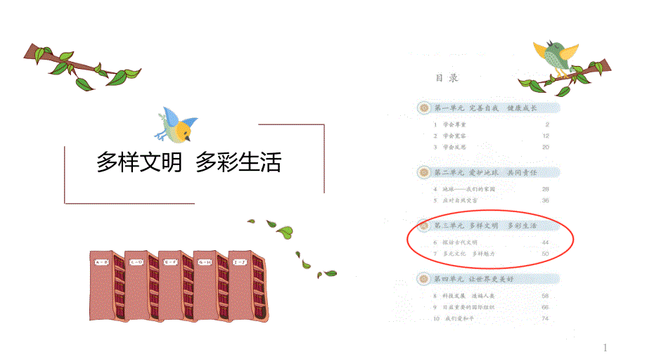 部编人教版六年级道德与法治下册6.2闻名世界的文化遗产ppt课件_第1页